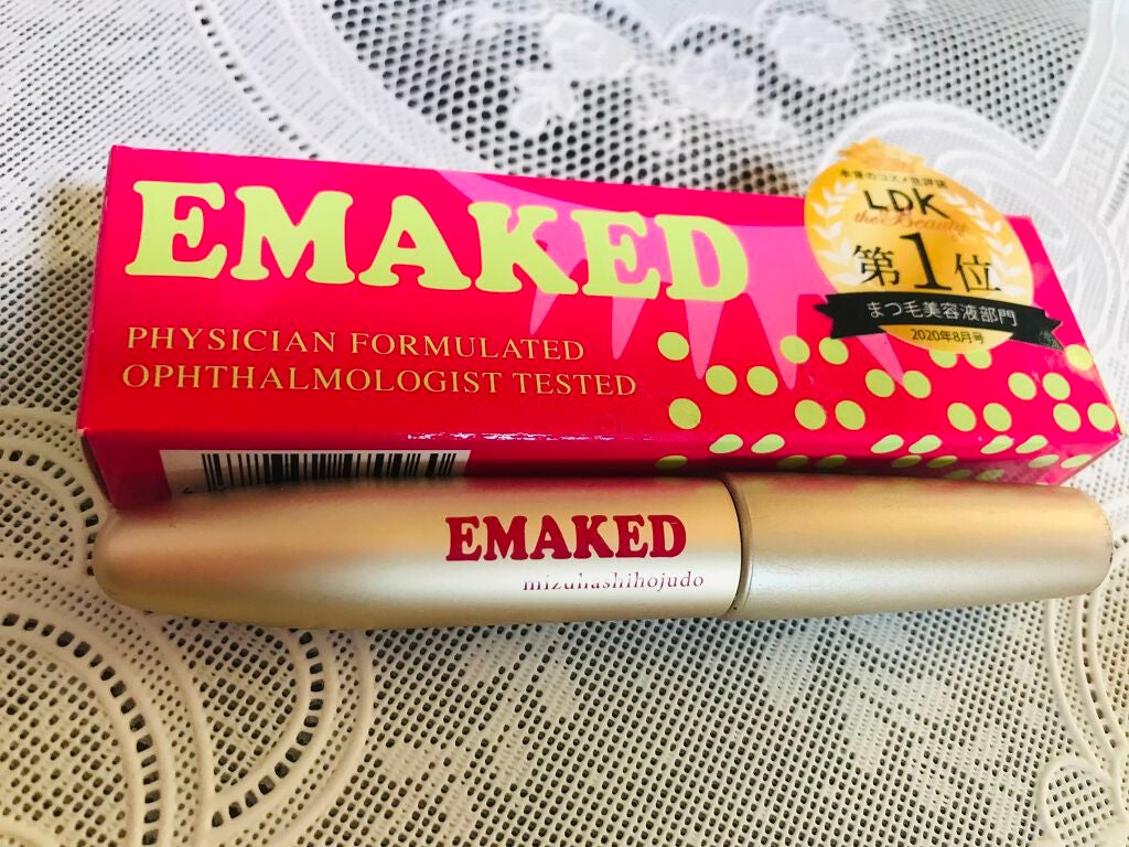EMAKED(エマーキット)/水橋保寿堂製薬/まつげ美容液を使ったクチコミ(3枚目)