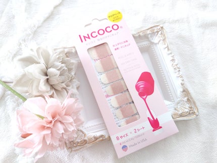 INCOCO インココ マニキュアシート/インココ/ネイルシールを使ったクチコミ(2枚目)
