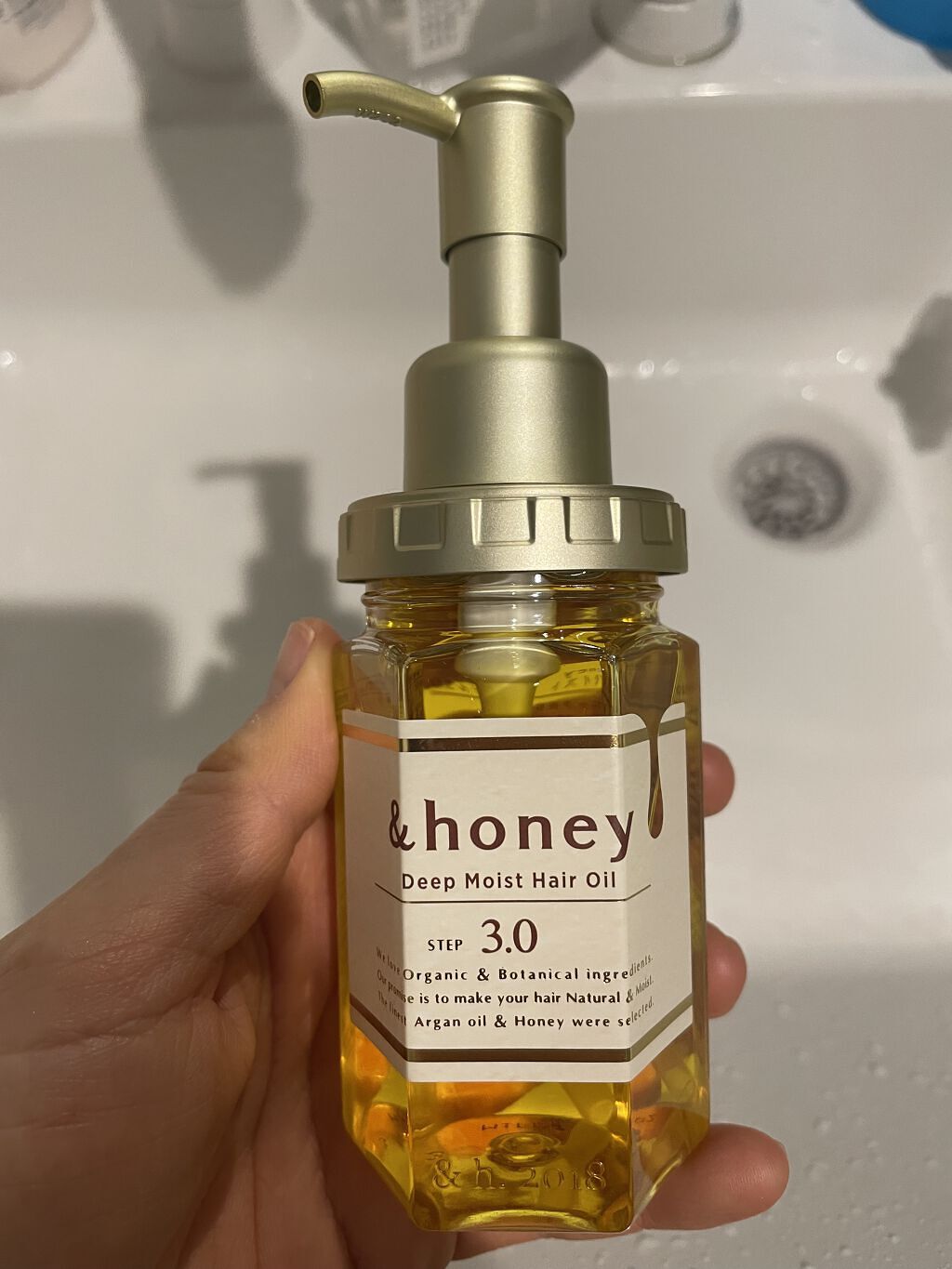 ディープモイスト ヘアオイル3.0/&honey/ヘアオイルを使ったクチコミ（1枚目）