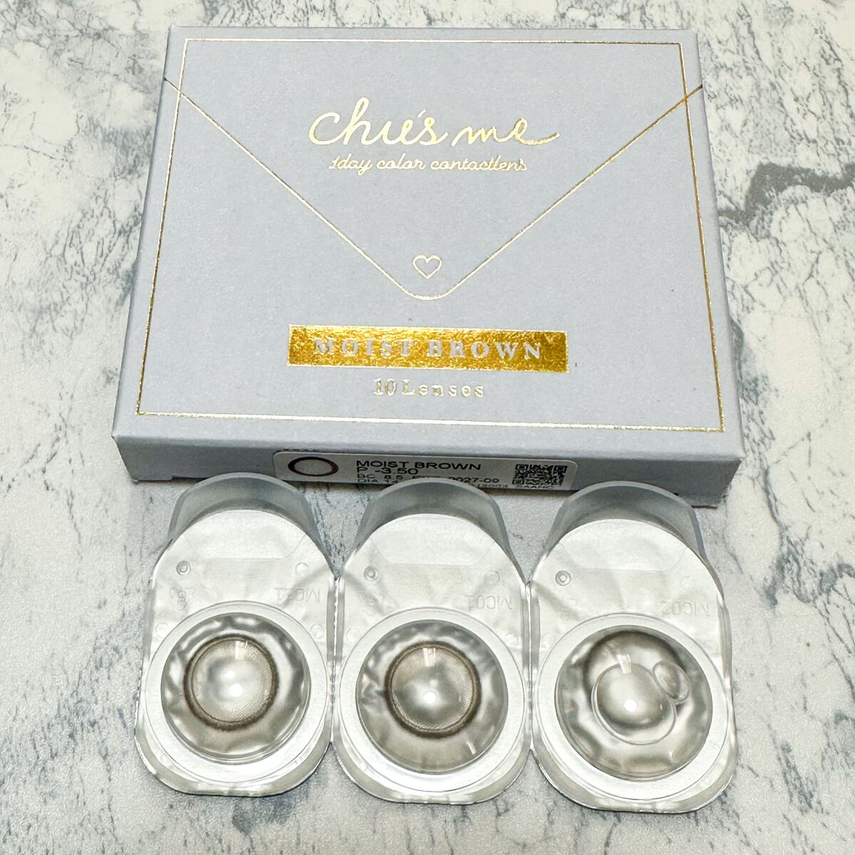 Chu's me monthly/Chu's me/1ヶ月(1MONTH)カラコンを使ったクチコミ(1枚目)