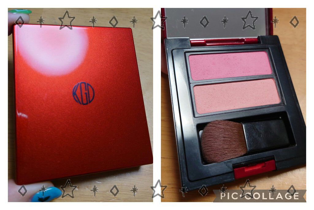 マイファンスィー ミネラル チーク パレット 01 ピンク/Koh Gen Do/パウダーチークを使ったクチコミ（1枚目）