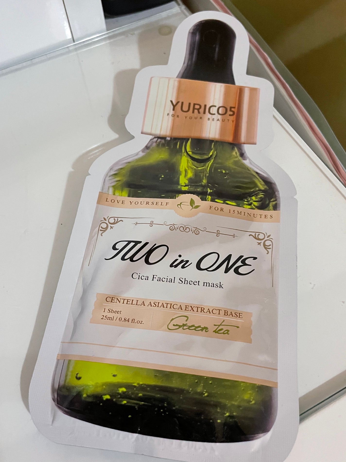 ユリコス 2in1 シカ フェイシャル シートマスク/YURICO5/シートマスク・パックを使ったクチコミ(1枚目)