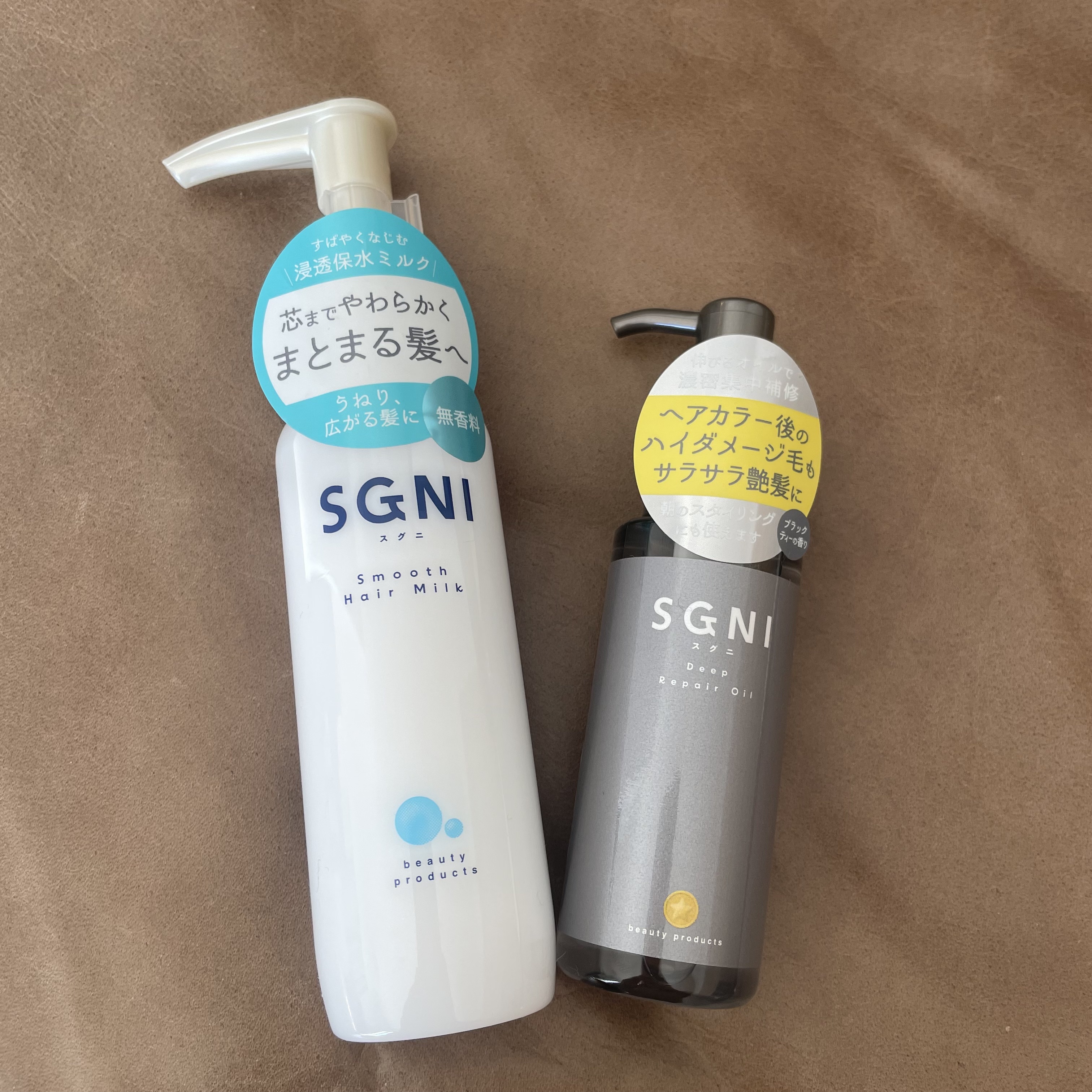 スムースヘアミルク/SGNI/ヘアミルクを使ったクチコミ（1枚目）