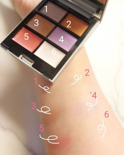 MY MIXED PALETTE 6色カスタムパレット 09 SWEET BITE/MN/マルチパレットの画像