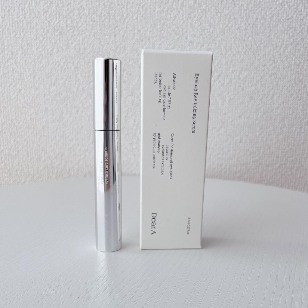 アイラッシュリバイタライジングセラム /Dear.A/まつげ美容液を使ったクチコミ(3枚目)