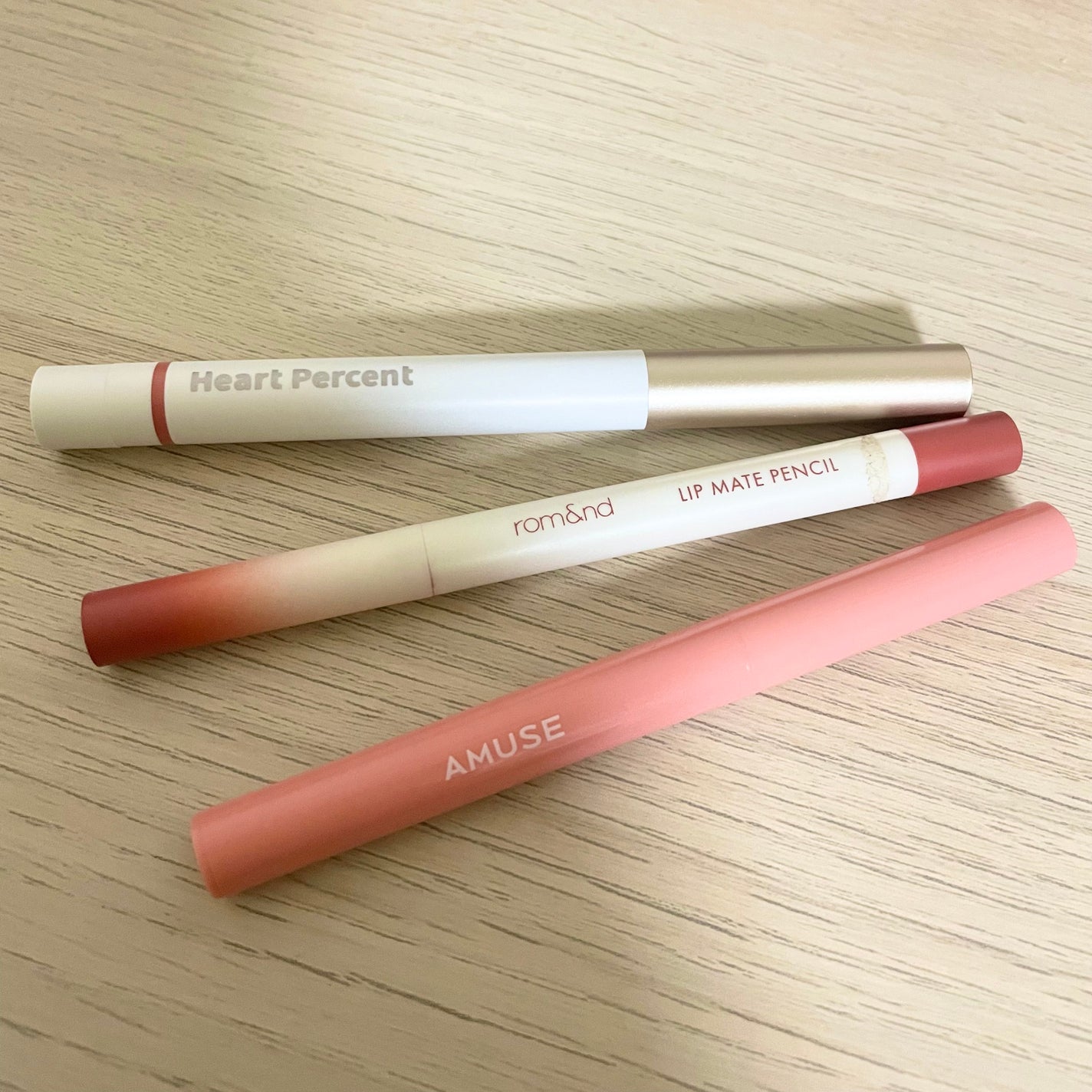 ドットオンムードリップペンシル/Heart Percent/リップライナーを使ったクチコミ(3枚目)