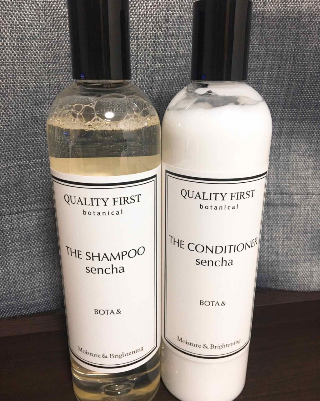 ボタアンド ザ シャンプー <sencha>/クオリティファースト/市販シャンプーを使ったクチコミ（2枚目）