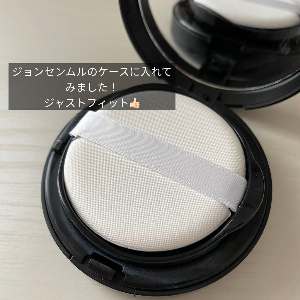 パウダーパフ2P(ベルト付)/DAISO/パフ・スポンジを使ったクチコミ(4枚目)