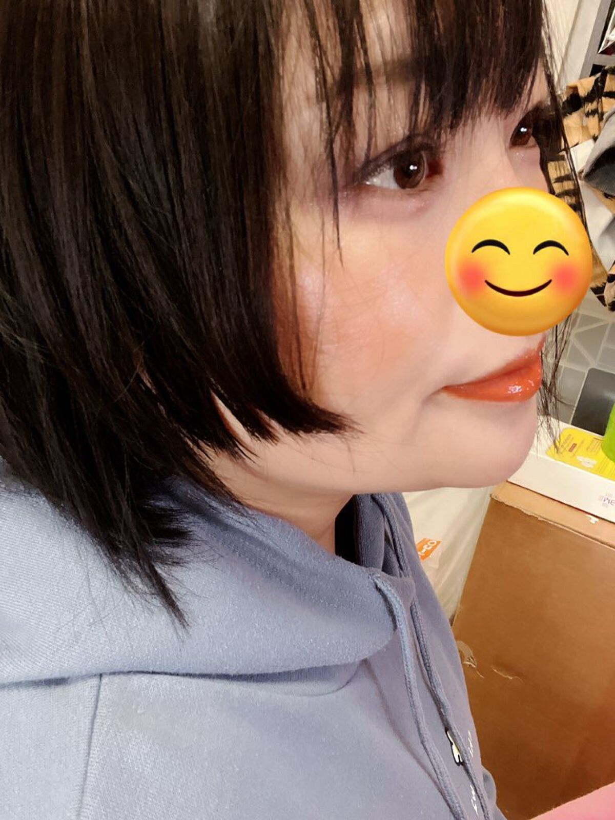 プレスト ブラッシュ 10 トロピカル ミモザ/PAUL & JOE BEAUTE/パウダーチークを使ったクチコミ（2枚目）