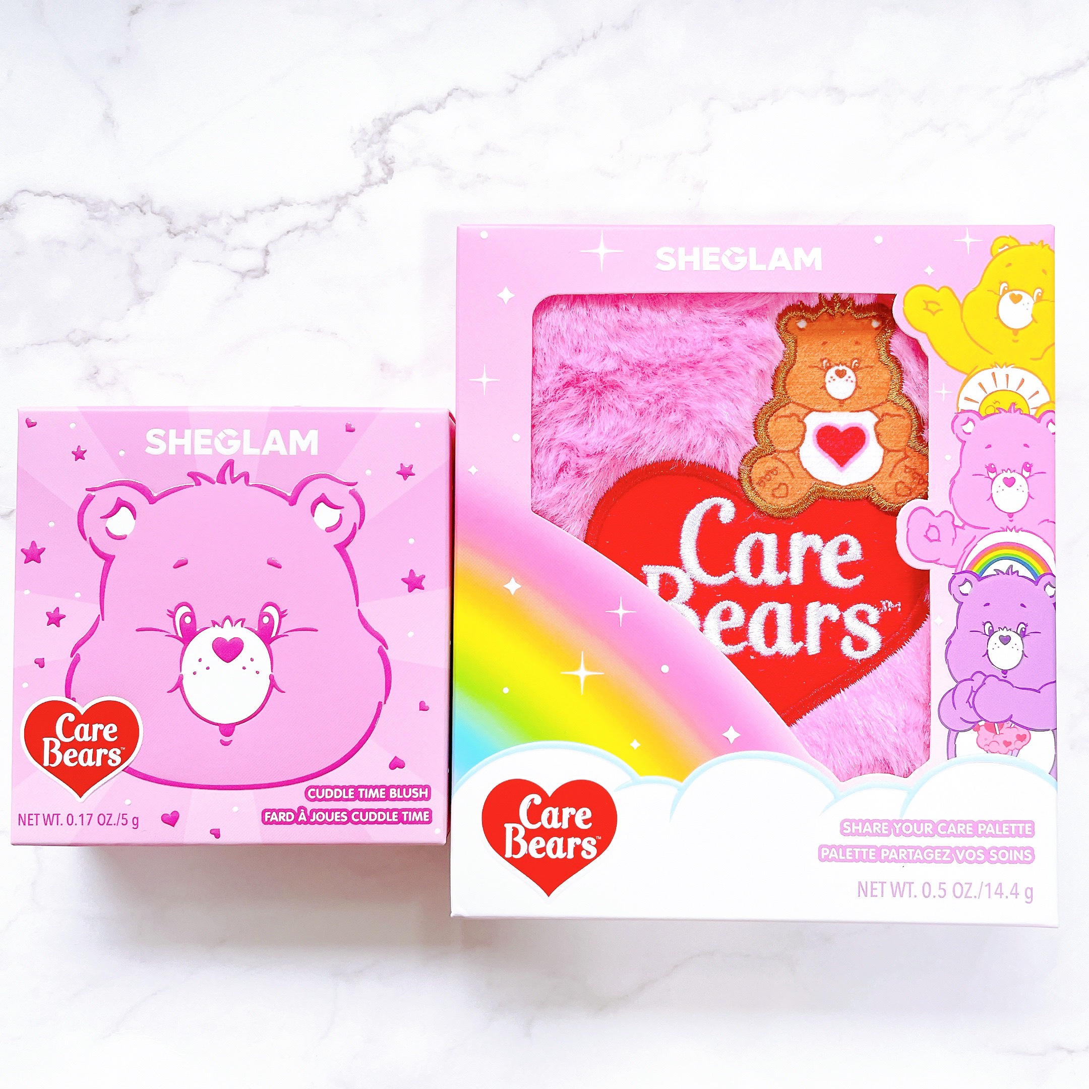 SHEGLAM Care Bears Cuddle Time blushのクチコミ「@sheglam_japan 様より
ギフトカードをいただき、購入させていただきました。

ケ.....」（2枚目）