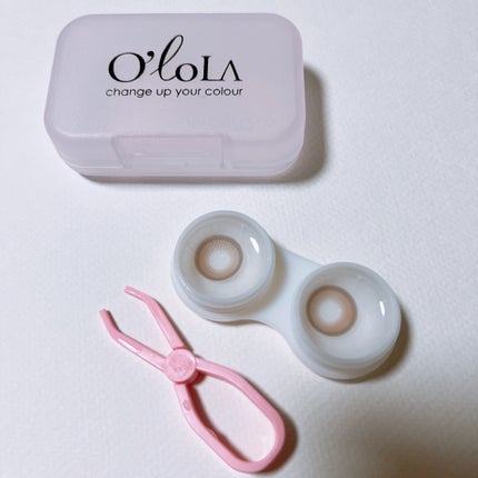 ピュアリティーシャイン マンスリー モーブチョコ/OLOLA/カラーコンタクトレンズの画像