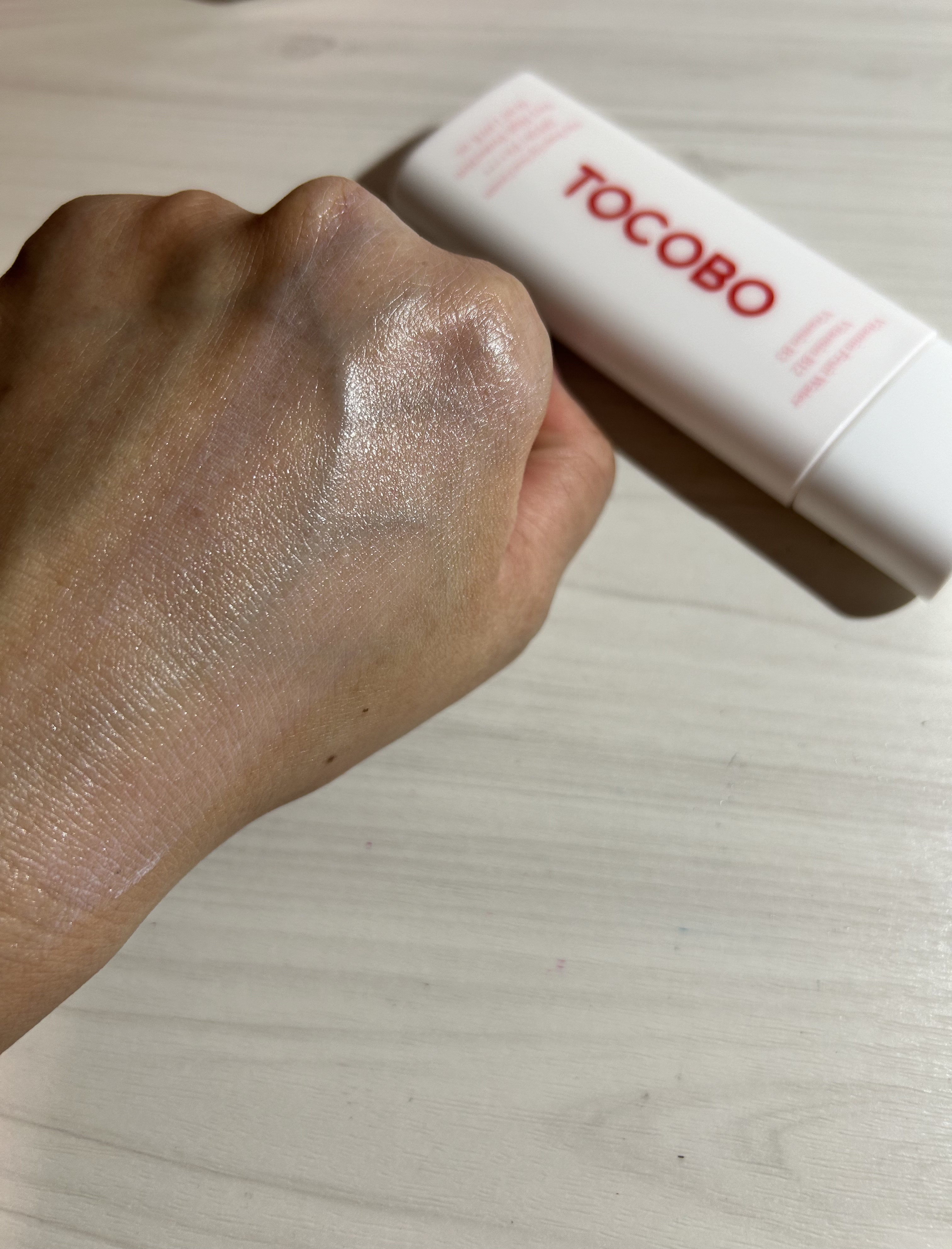 ビタトーンアップサンクリーム/TOCOBO/日焼け止めクリームを使ったクチコミ（3枚目）