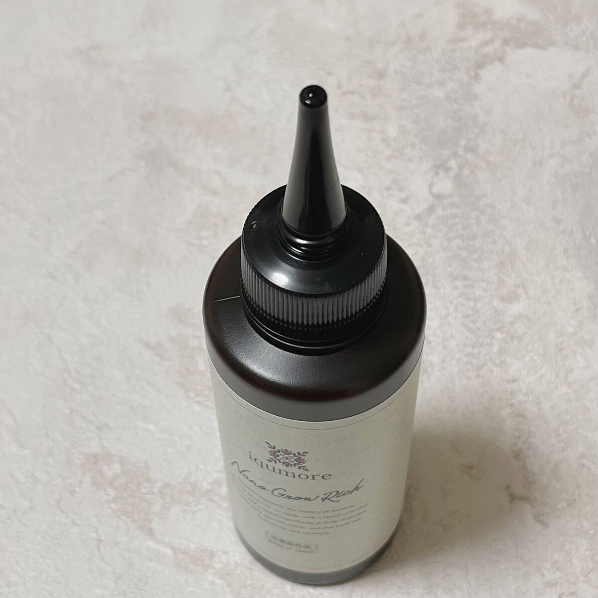 ナノグロウリッチ/iqumore/頭皮ローションを使ったクチコミ（2枚目）