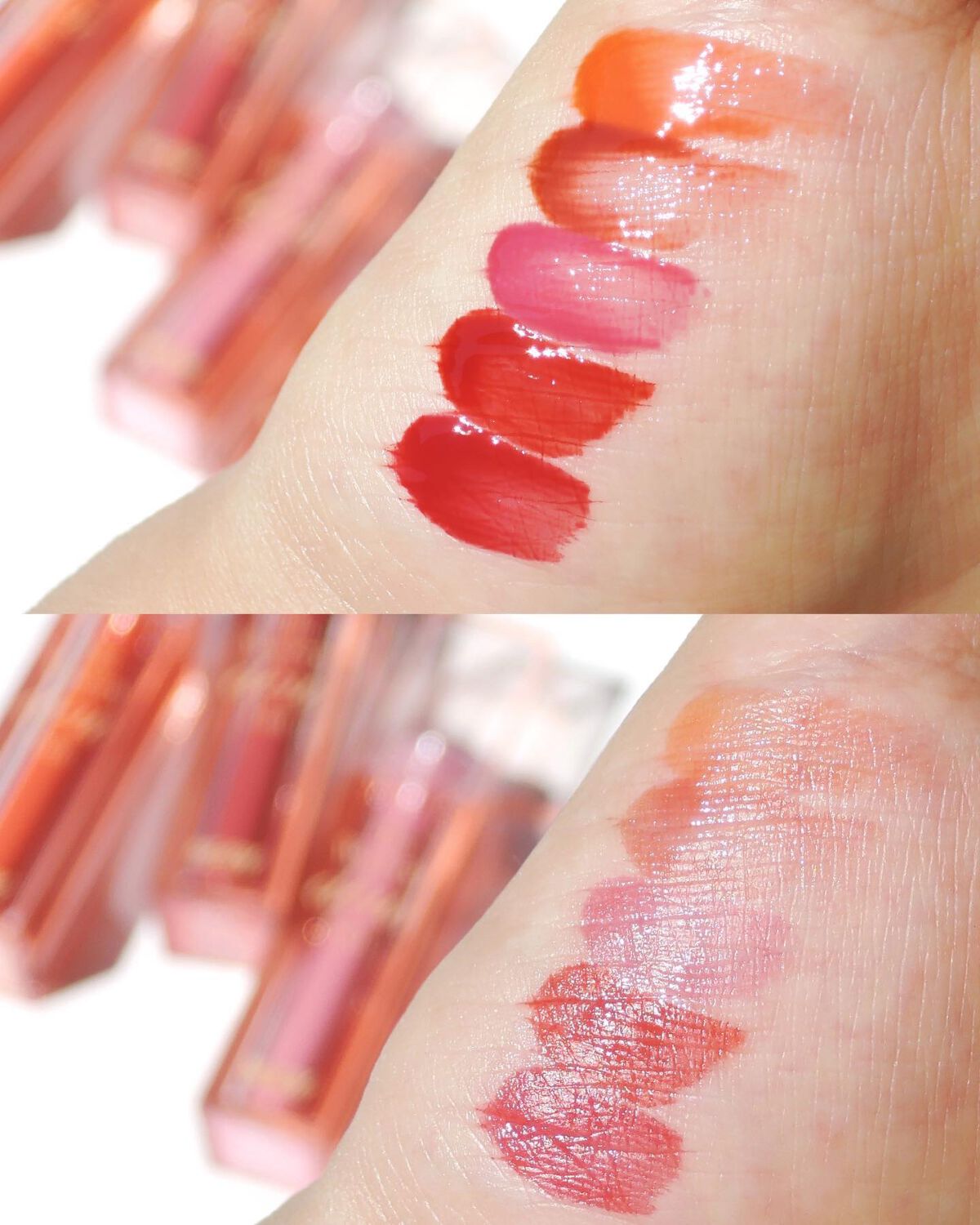 ザ ウォータリーデューティント/MERZY/リップティントを使ったクチコミ（2枚目）