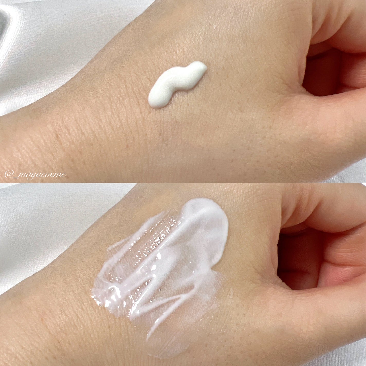 ウォータリー復活草日焼け止め/NUCIO/日焼け止めクリームを使ったクチコミ(2枚目)