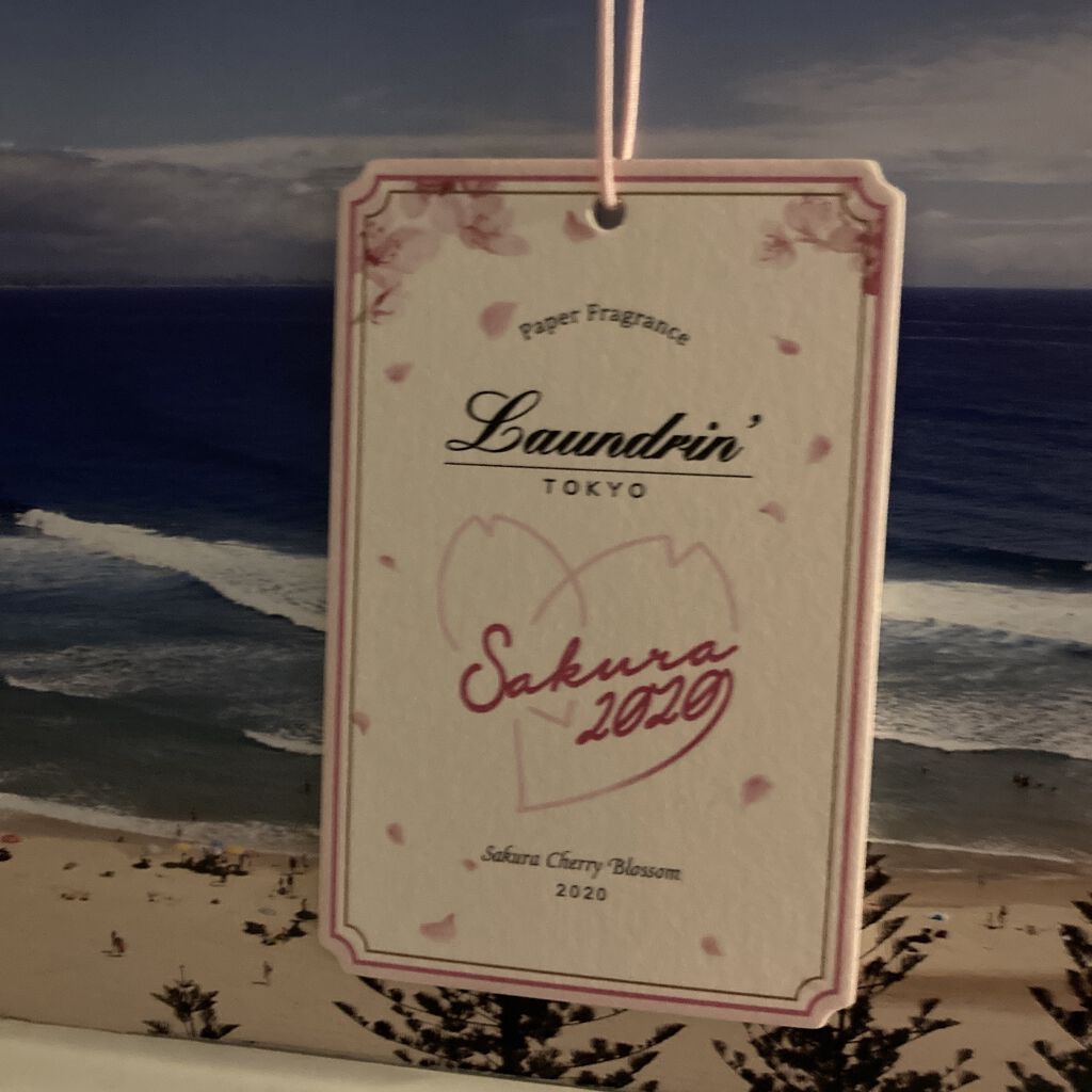 ペーパーフレグランス サクラチェリーブロッサム2026/ランドリン/その他を使ったクチコミ（1枚目）