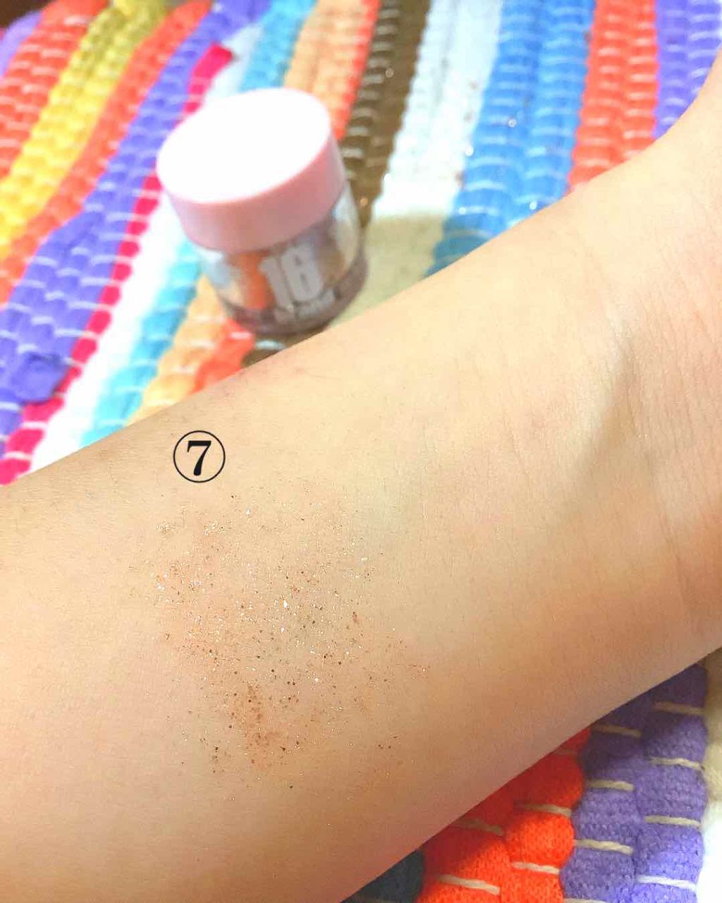 マイデザート パーティ アイシャドウ/SKINFOOD/単色アイシャドウを使ったクチコミ（3枚目）