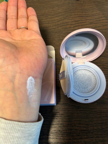 デューライクジェロー トーンアップクッション/espoir/化粧下地を使ったクチコミ(2枚目)