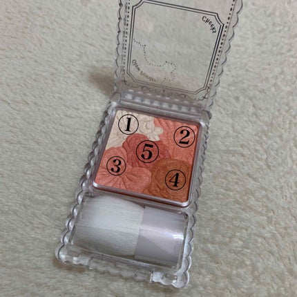 グロウフルールチークス/キャンメイク/パウダーチークを使ったクチコミ(2枚目)