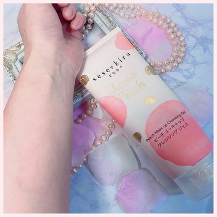 ピーチメーキャップクレンジングジェル/sesekira/クレンジングジェルを使ったクチコミ(4枚目)