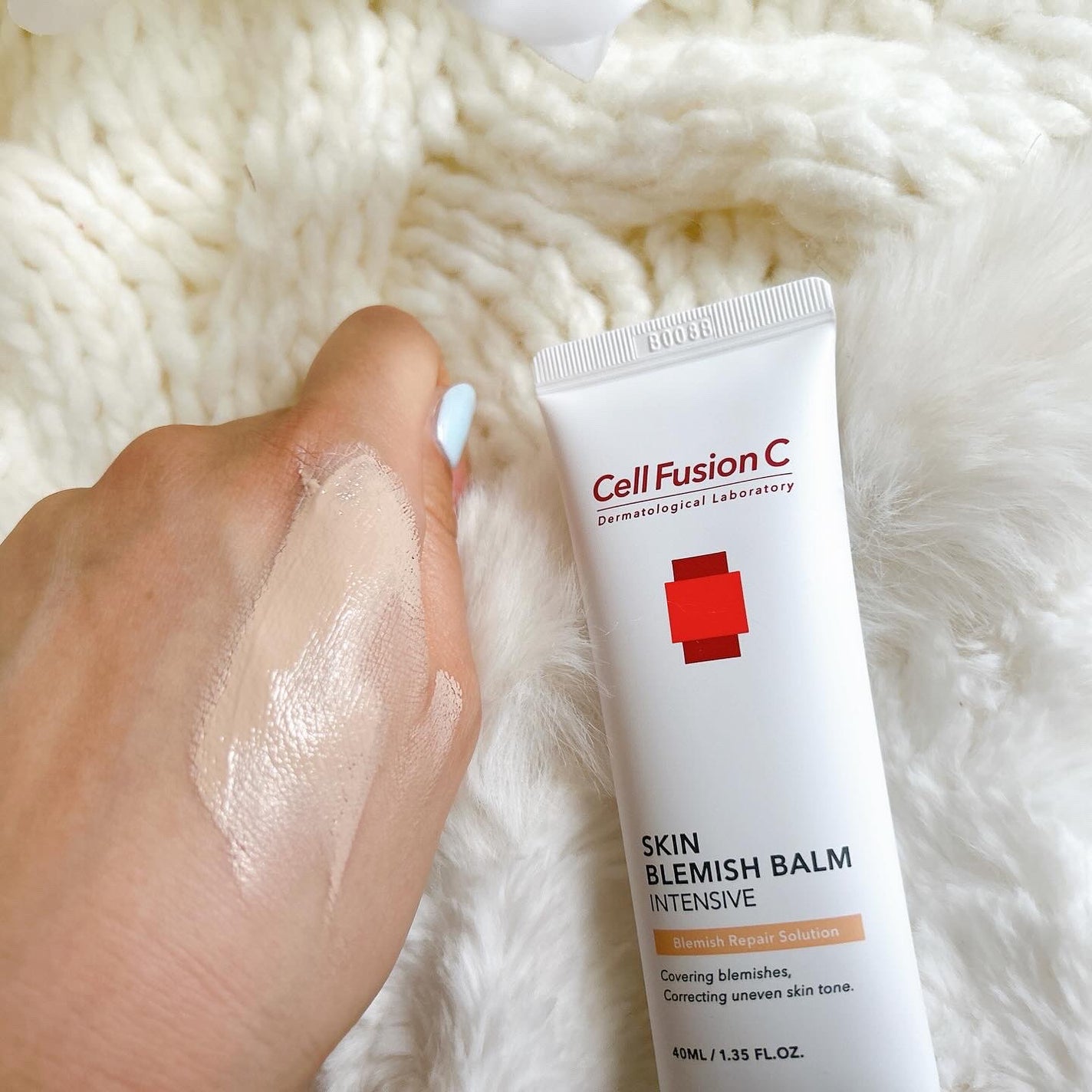 スキンブレミッシュバーム/Cell Fusion C(セルフュージョンシー)/化粧下地を使ったクチコミ(6枚目)