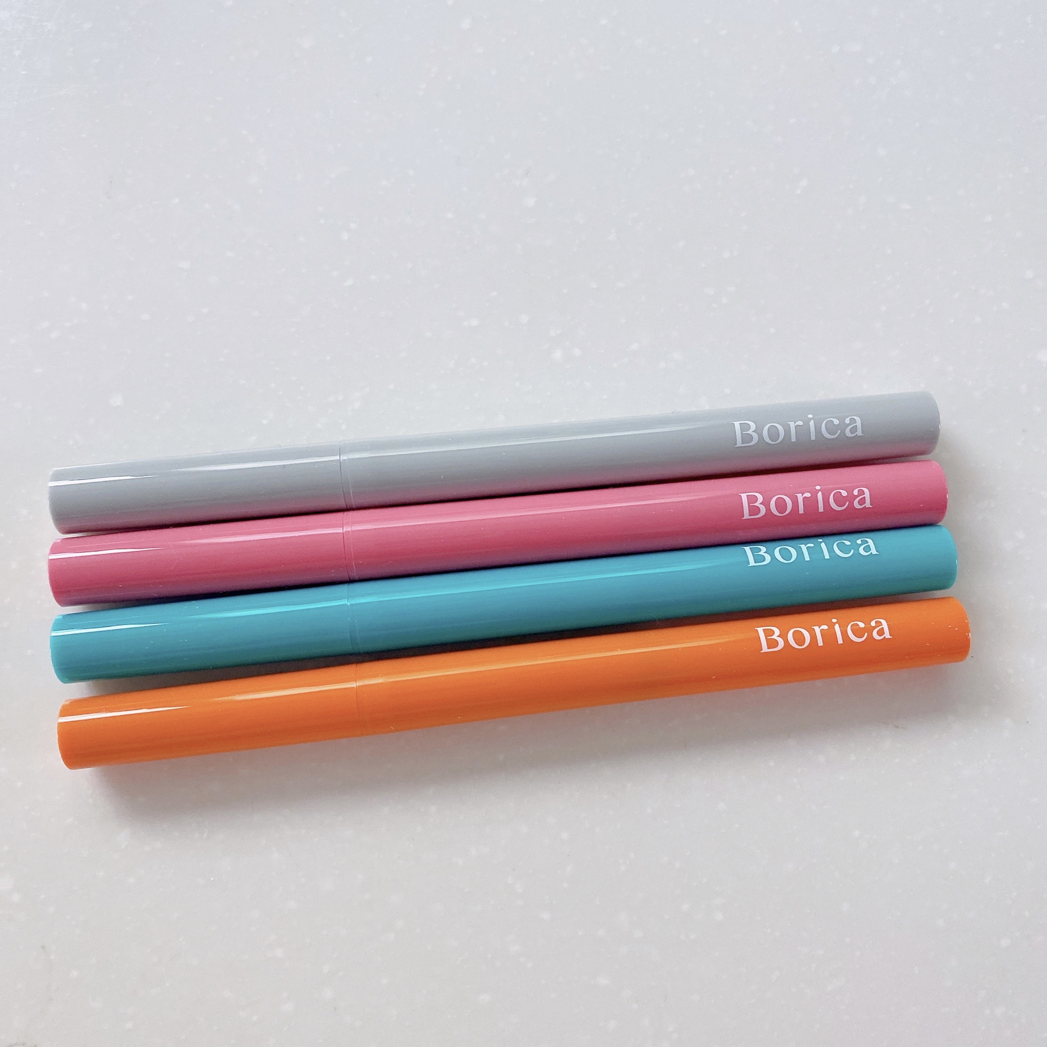 美容液カラーライナー 104 メタリックオレンジ/Borica/リキッドアイライナーを使ったクチコミ（3枚目）