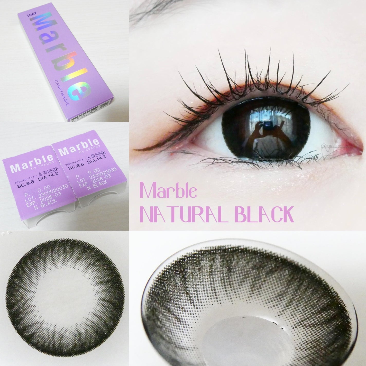 Marble by LUXURY(マーブルバイラグジュアリー)1day/Marble by LUXURY/ワンデー(1DAY)カラコンを使ったクチコミ(2枚目)