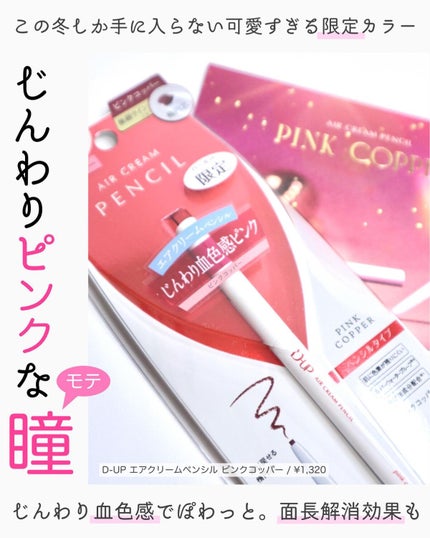 エアクリームペンシル /D-UP/ペンシルアイライナーを使ったクチコミ(1枚目)