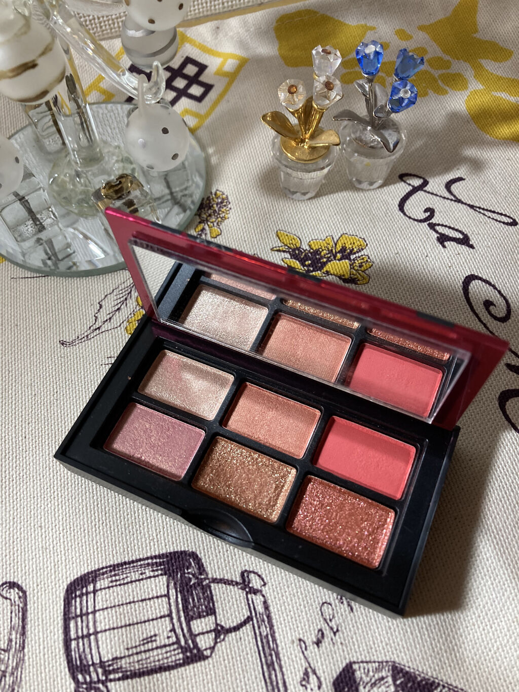 アンラップド ミニアイシャドーパレット ORGASM /NARS/アイシャドウパレットを使ったクチコミ（1枚目）