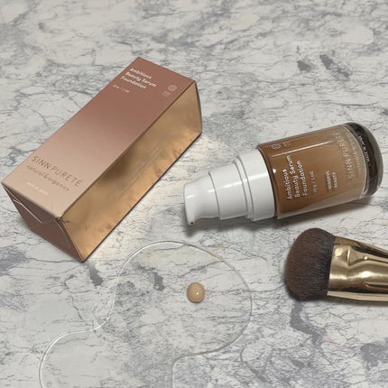 アンビシャス ビューティーセラムファンデーション/SINN PURETÉ/リキッドファンデーションを使ったクチコミ(2枚目)