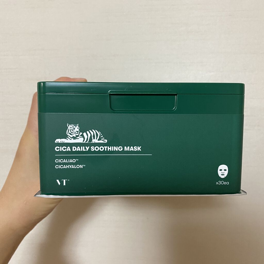 CICA デイリースージングマスク/VT/シートマスク・パックを使ったクチコミ（2枚目）