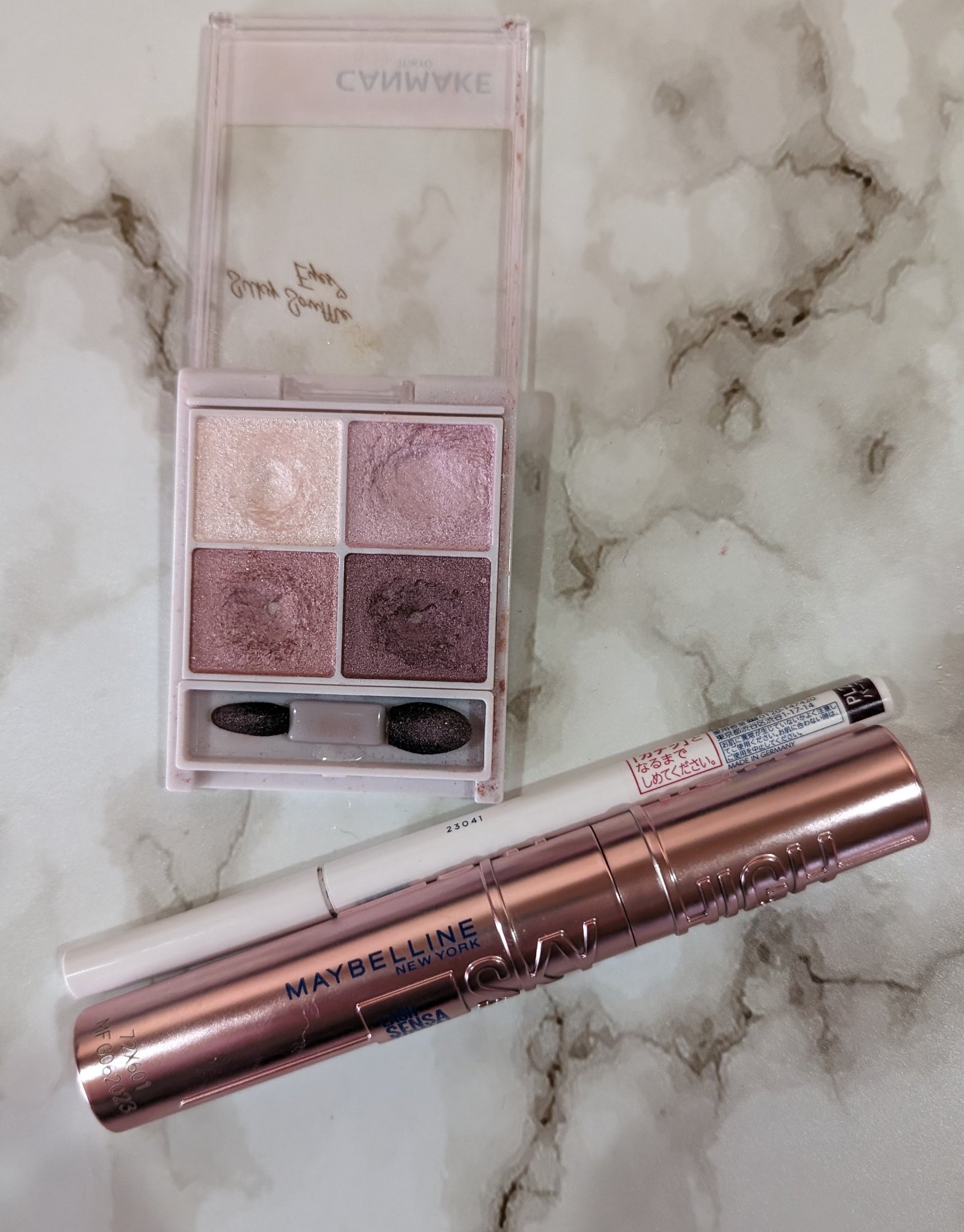 シルキースフレアイズ/キャンメイク/アイシャドウパレットを使ったクチコミ（1枚目）