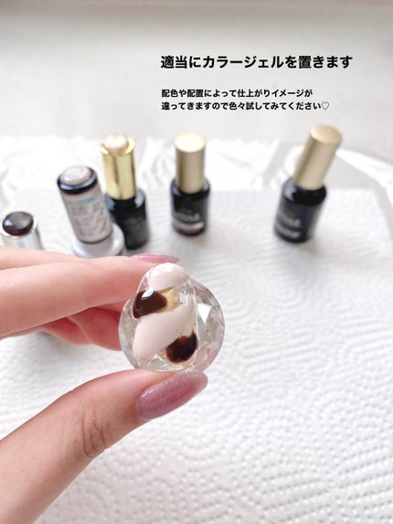 BRG ジェルネイル/DAISO/ジェルネイルを使ったクチコミ(3枚目)