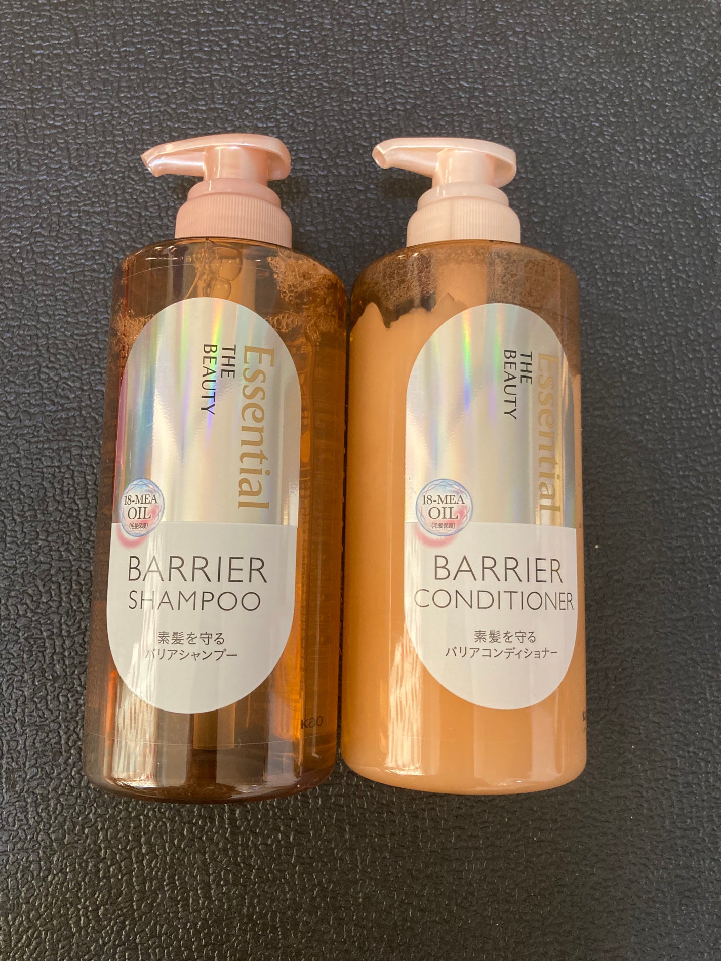 ザビューティ 髪のキメ美容素髪を守る バリアシャンプー/コンディショナー/エッセンシャル/シャンプー・コンディショナーを使ったクチコミ(1枚目)