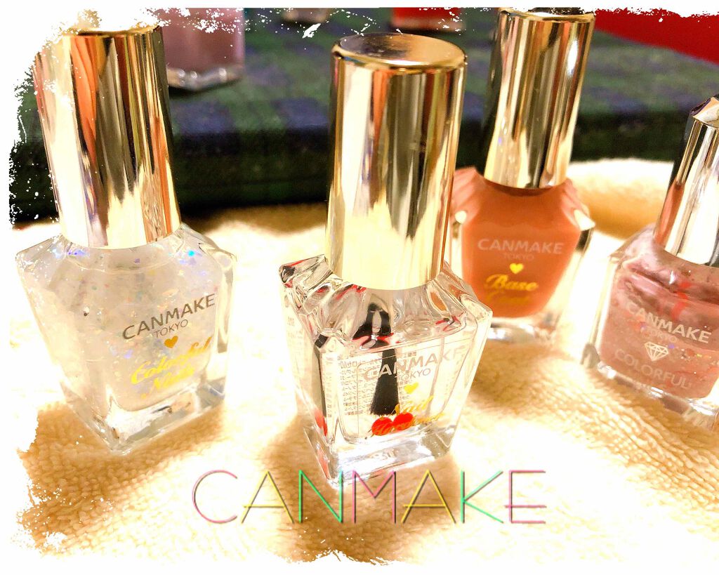 カラフルネイルズ ネイルハードナー/キャンメイク/ネイルトップコートを使ったクチコミ(3枚目)