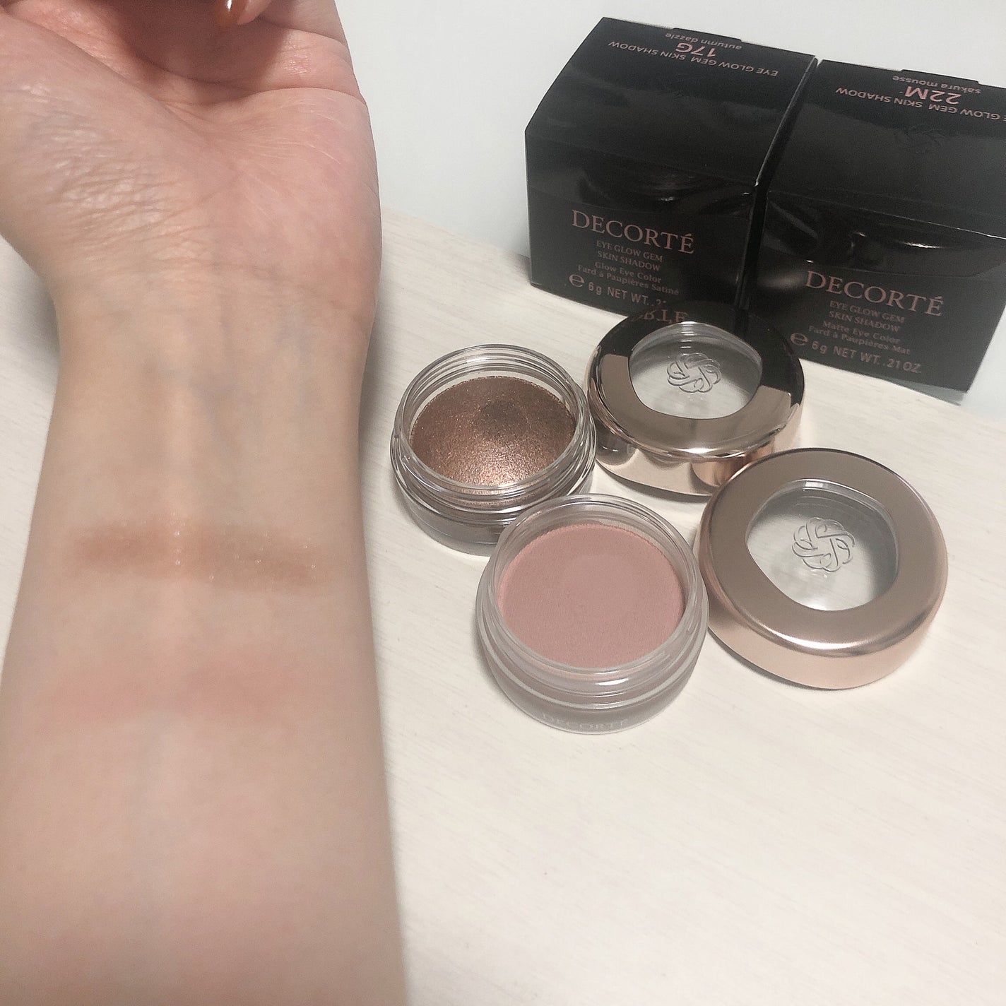 アイグロウジェム スキンシャドウ/DECORTÉ/ジェル・クリームアイシャドウを使ったクチコミ(2枚目)
