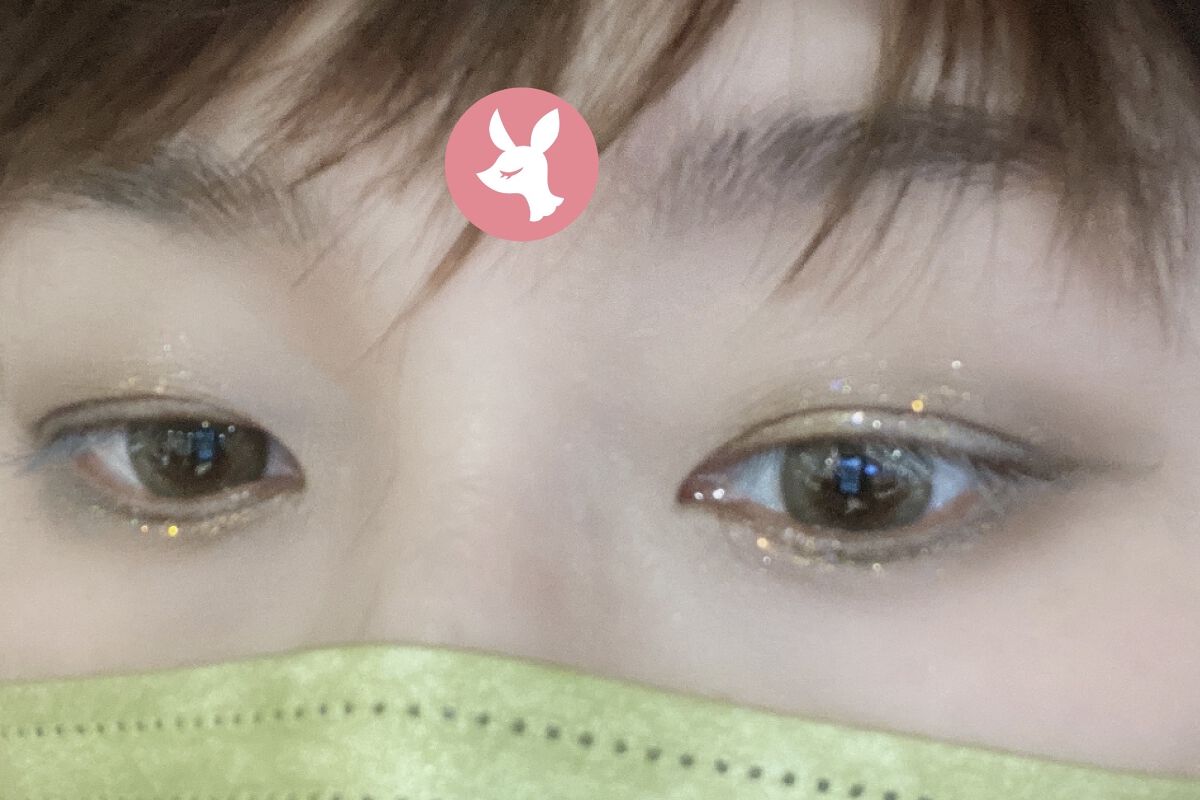 スキルレスライナー/LUMIURGLAS/リキッドアイライナーを使ったクチコミ（3枚目）