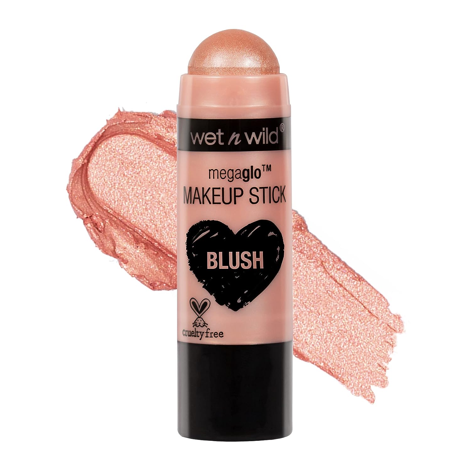 Megaglo Vitamin E Makeup Blush Stick Peach Bums