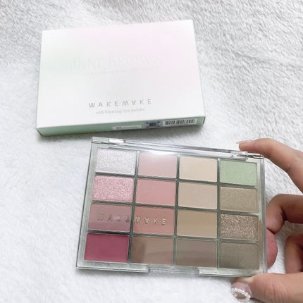 ソフトブラーリングアイパレット/wakemake/アイシャドウパレットを使ったクチコミ(1枚目)