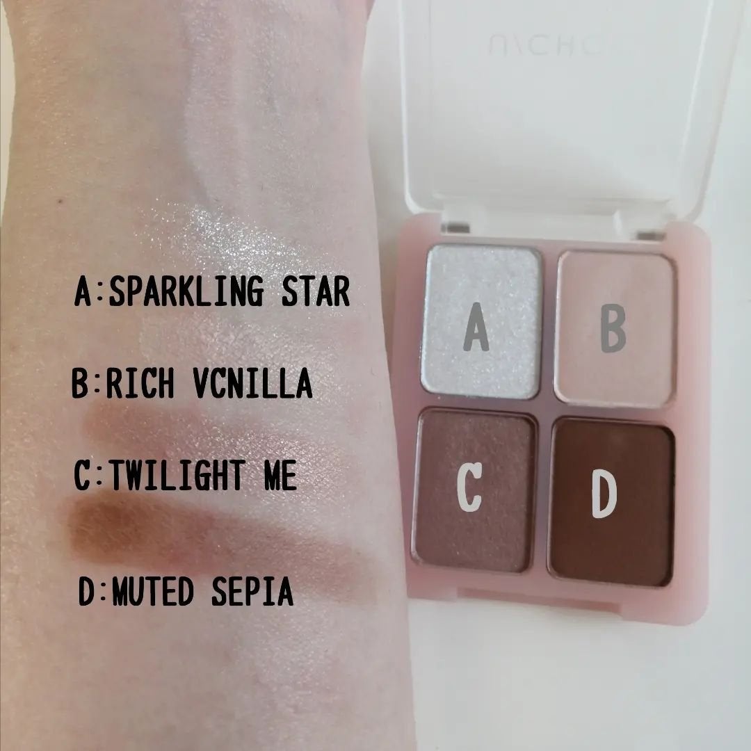 グラム アイ シャドウ/U/CHOO/アイシャドウパレットを使ったクチコミ(2枚目)