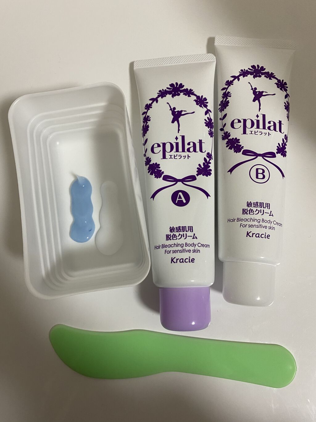 脱色クリーム 敏感肌用/エピラット/ムダ毛ケアを使ったクチコミ（2枚目）