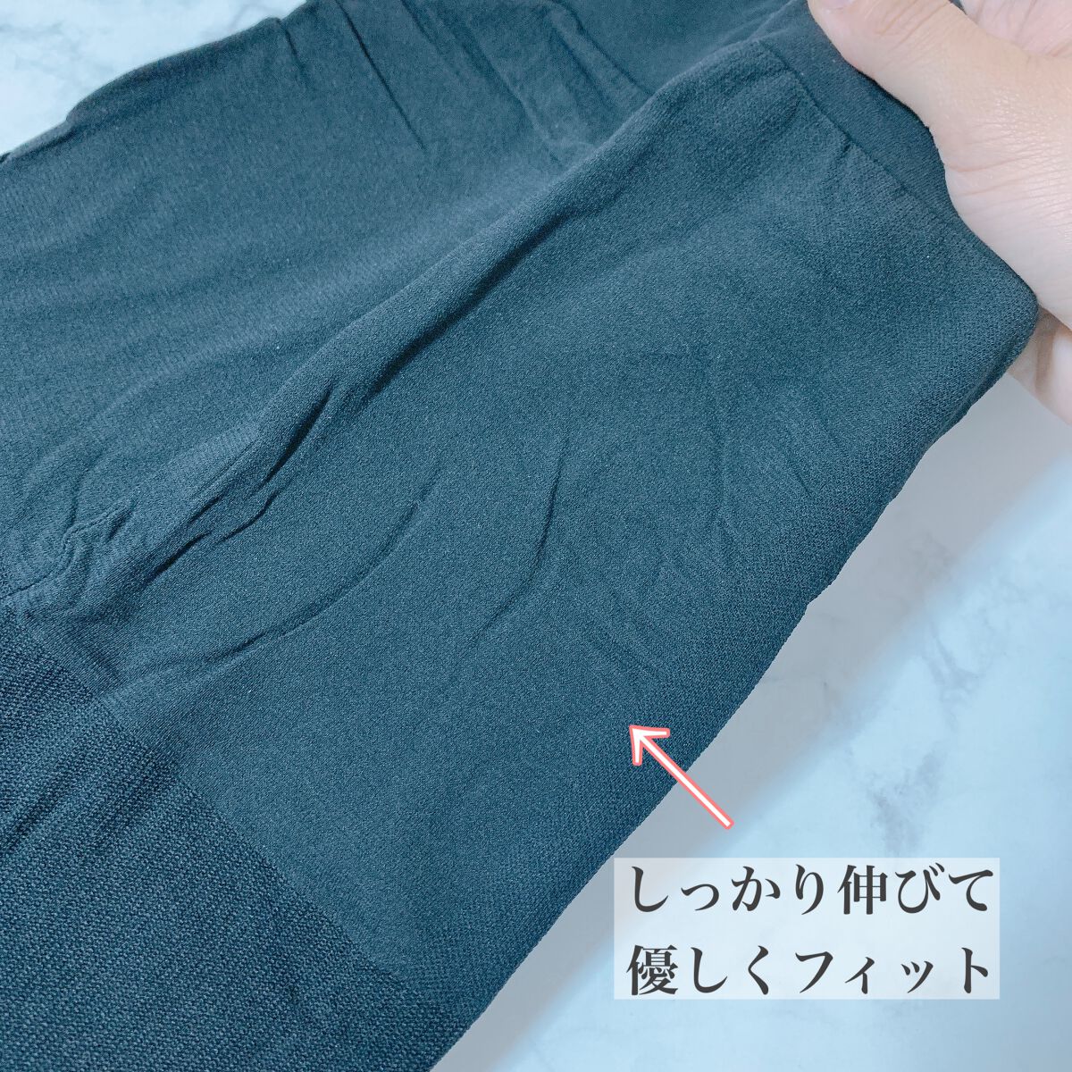 あずみ♡投稿ある方インスタもフォロバ♡ on LIPS 「✨GUNZEズレない※タイツ✨※グンゼ(株)調べ。特定の運動を..」(4枚目)