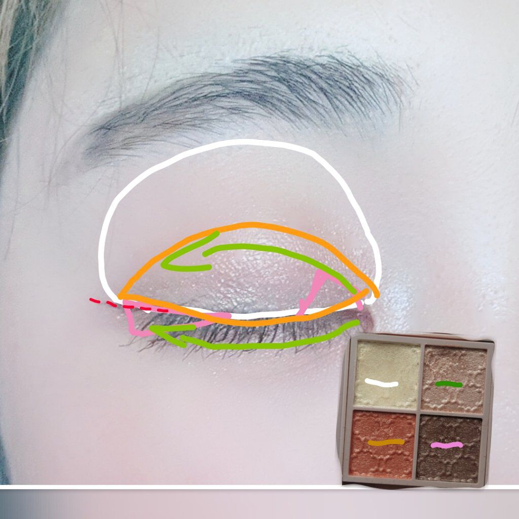 グロッシーリッチ アイズ N/Visée/アイシャドウパレットを使ったクチコミ（3枚目）