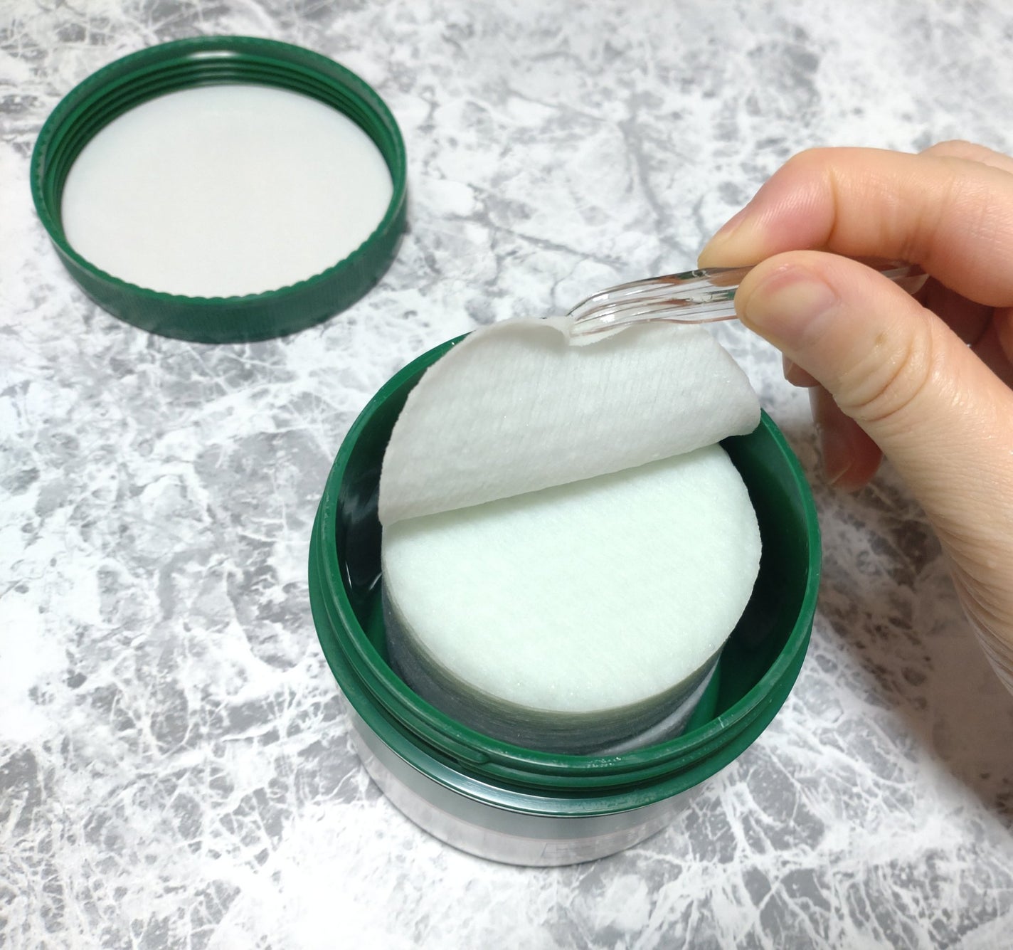 CICA マイルドトナーパッド/VT/トナーパッドを使ったクチコミ(2枚目)