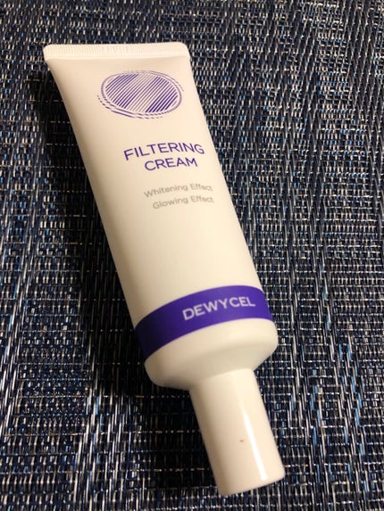 フィルタリングクリーム/DEWYCEL/日焼け止めクリームを使ったクチコミ(1枚目)