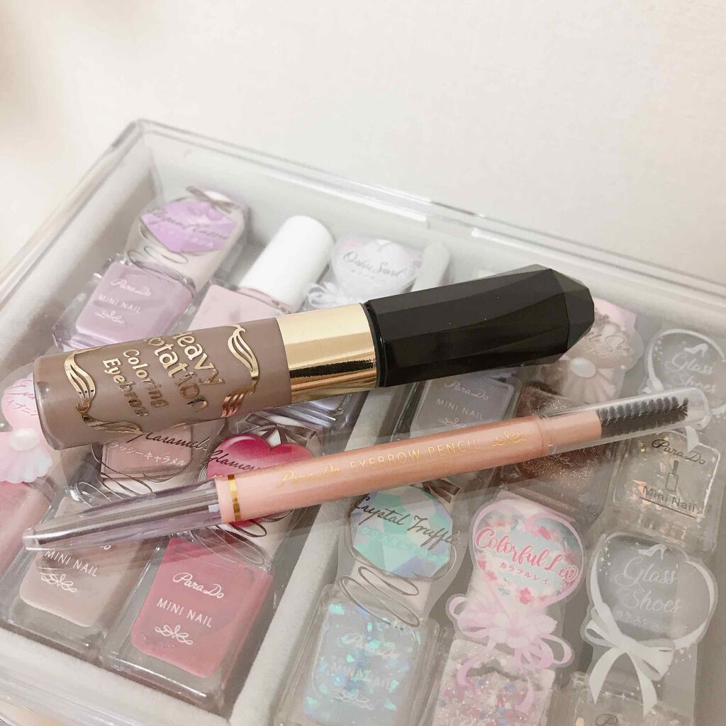 カラーリングアイブロウ/ヘビーローテーション/眉マスカラを使ったクチコミ(3枚目)