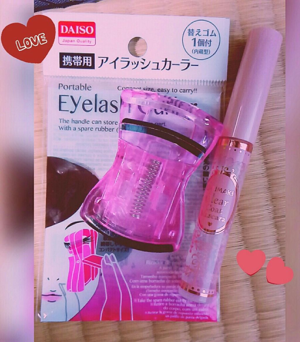 クリアコートマスカラ/キャンメイク/マスカラトップコートを使ったクチコミ（1枚目）