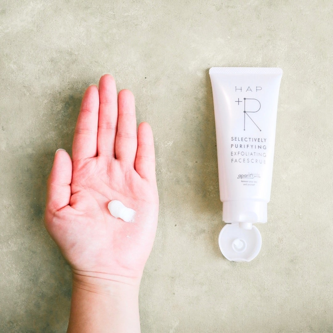 フェイススクラブ /HAP+R/スクラブ・ゴマージュを使ったクチコミ(3枚目)