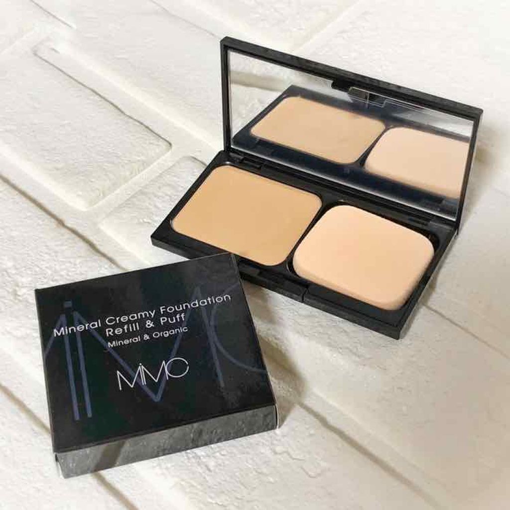 ミネラルクリーミーファンデーション/MiMC/クリーム・エマルジョンファンデーションを使ったクチコミ(1枚目)