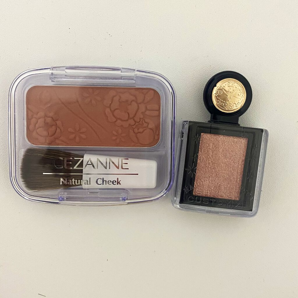 ナチュラル チークN/CEZANNE/パウダーチークを使ったクチコミ（2枚目）
